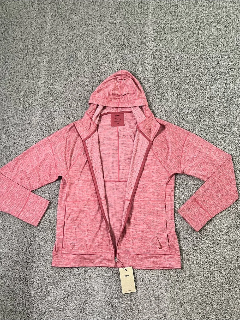 Nike Yoga Dri-FIT Men's Full-Zip Hoodie Men’s Size Medium